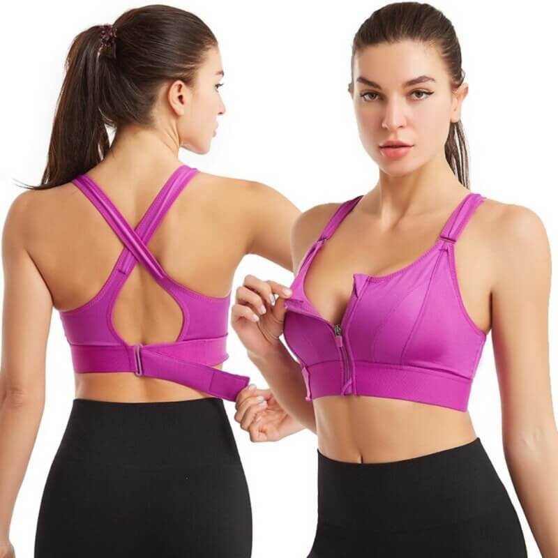 Biustonosz sportowy Ironfit stabilizujący i wygodny - Ironfit PL
