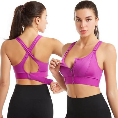 Biustonosz sportowy Ironfit stabilizujący i wygodny - Ironfit PL
