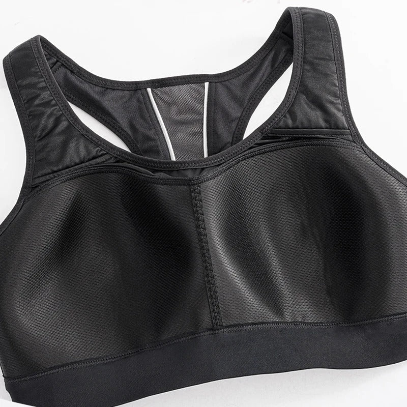 Biustonosz sportowy z wysokim wsparciem - Ironfit PL