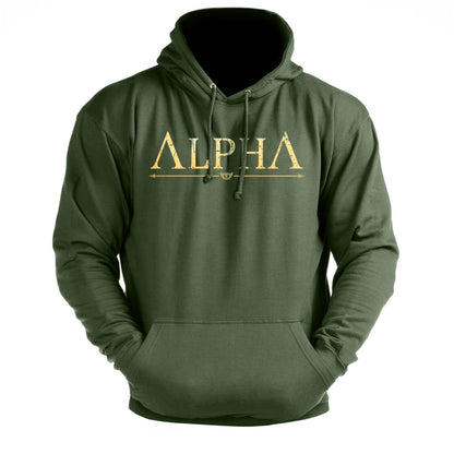 Bluza z kapturem ALPHA Gold - Ironfit PL