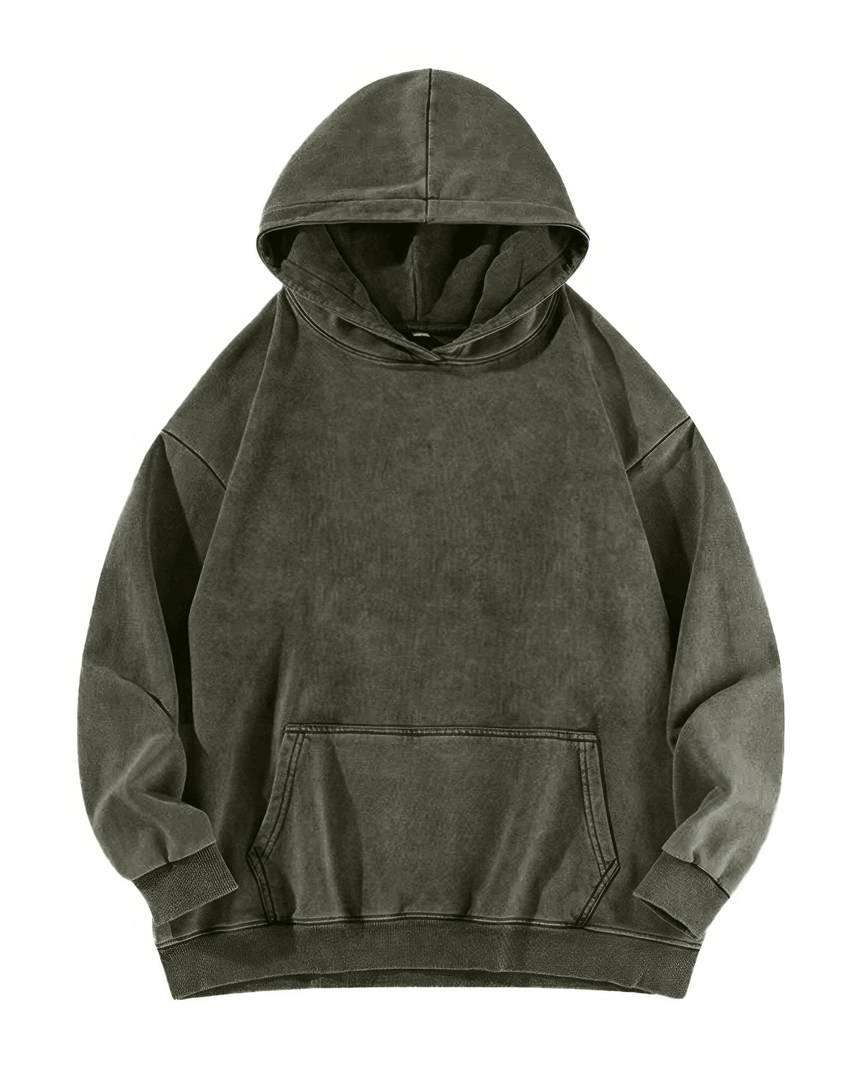 BLUZA Z KAPTUREM BE YOUR OWN MONSTER WASHED - Ironfit PL