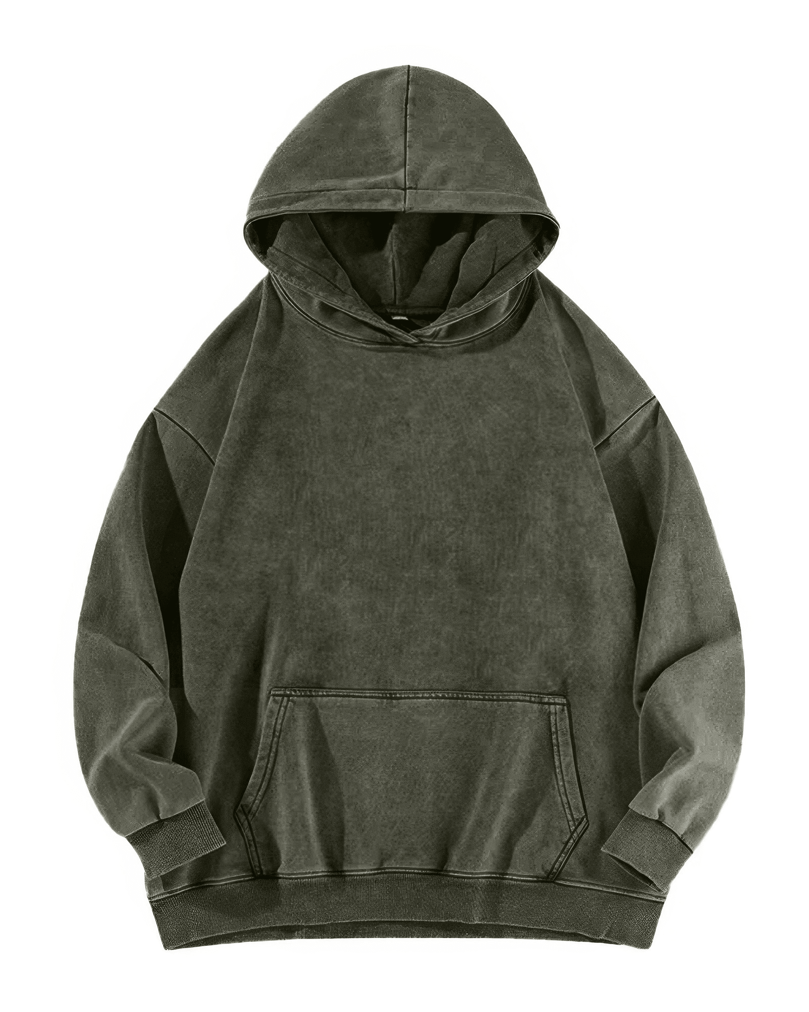 BLUZA Z KAPTUREM BE YOUR OWN MONSTER WASHED - Ironfit PL