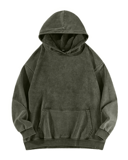 BLUZA Z KAPTUREM BE YOUR OWN MONSTER WASHED - Ironfit PL