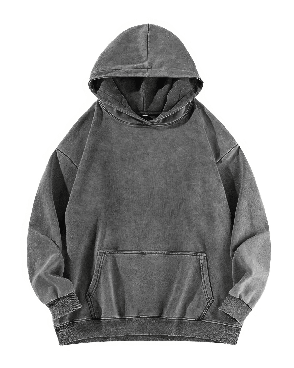 BLUZA Z KAPTUREM BE YOUR OWN MONSTER WASHED - Ironfit PL