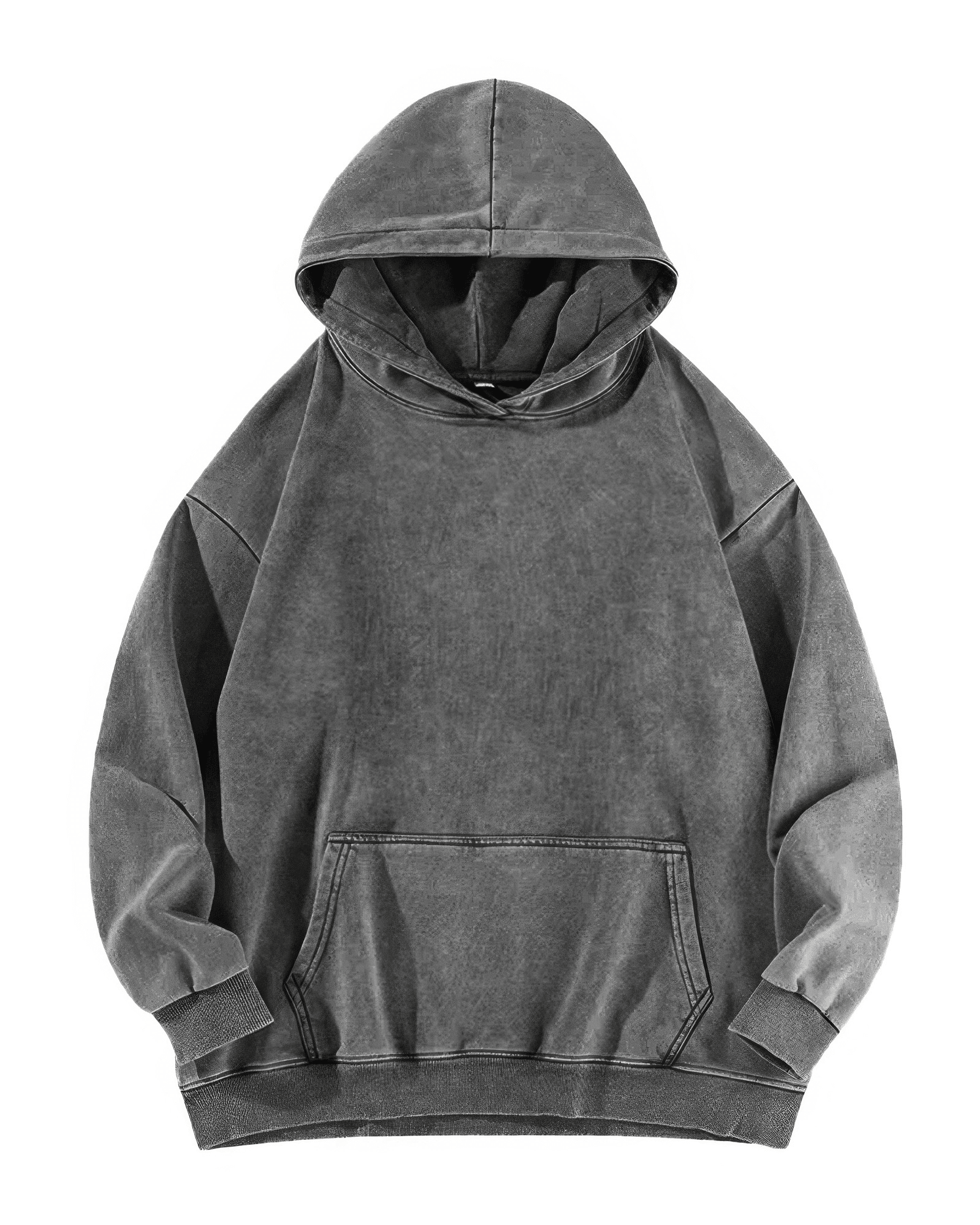 BLUZA Z KAPTUREM BE YOUR OWN MONSTER WASHED - Ironfit PL