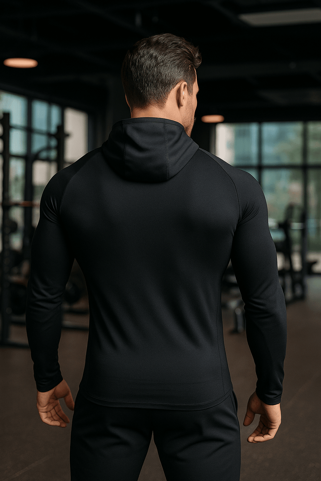 Bluza z kapturem Long Sleeve - Ironfit PL