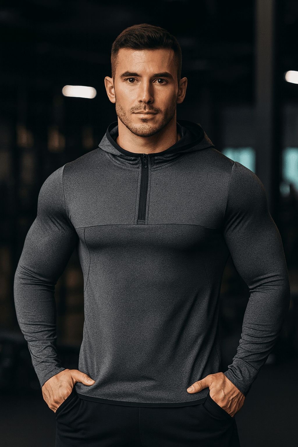 Bluza z kapturem Long Sleeve - Ironfit PL