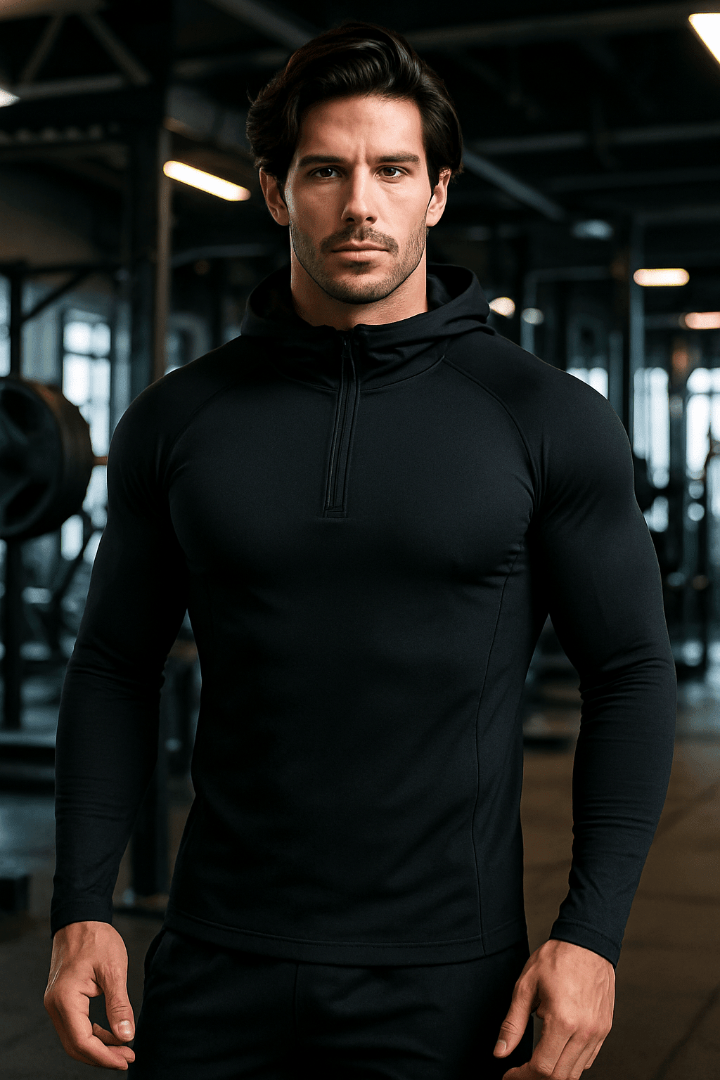 Bluza z kapturem Long Sleeve - Ironfit PL