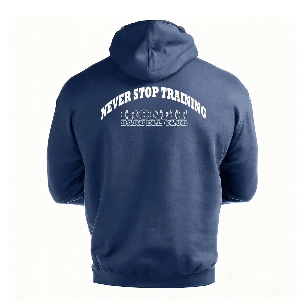 Bluza z kapturem Never Stop Training - Ironfit PL