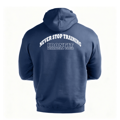 Bluza z kapturem Never Stop Training - Ironfit PL
