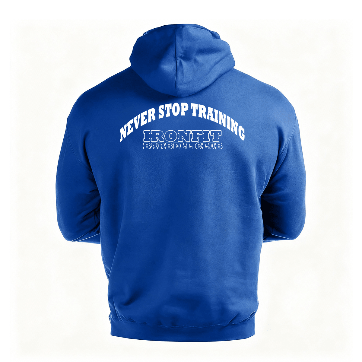 Bluza z kapturem Never Stop Training - Ironfit PL