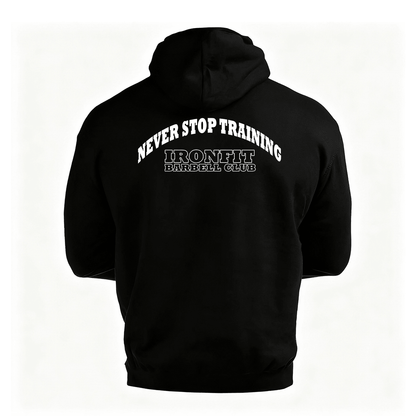Bluza z kapturem Never Stop Training - Ironfit PL