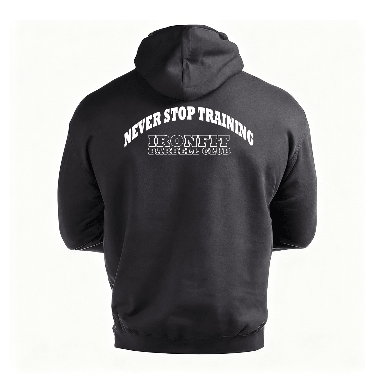 Bluza z kapturem Never Stop Training - Ironfit PL