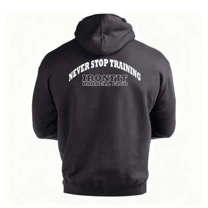 Bluza z kapturem Never Stop Training - Ironfit PL