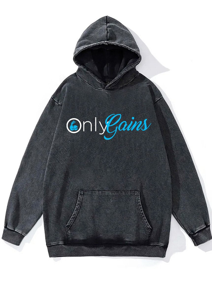 Bluza z kapturem Only Gains Washed - Ironfit PL