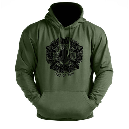 Bluza z kapturem Sons Of Odin Helmet - Ironfit PL
