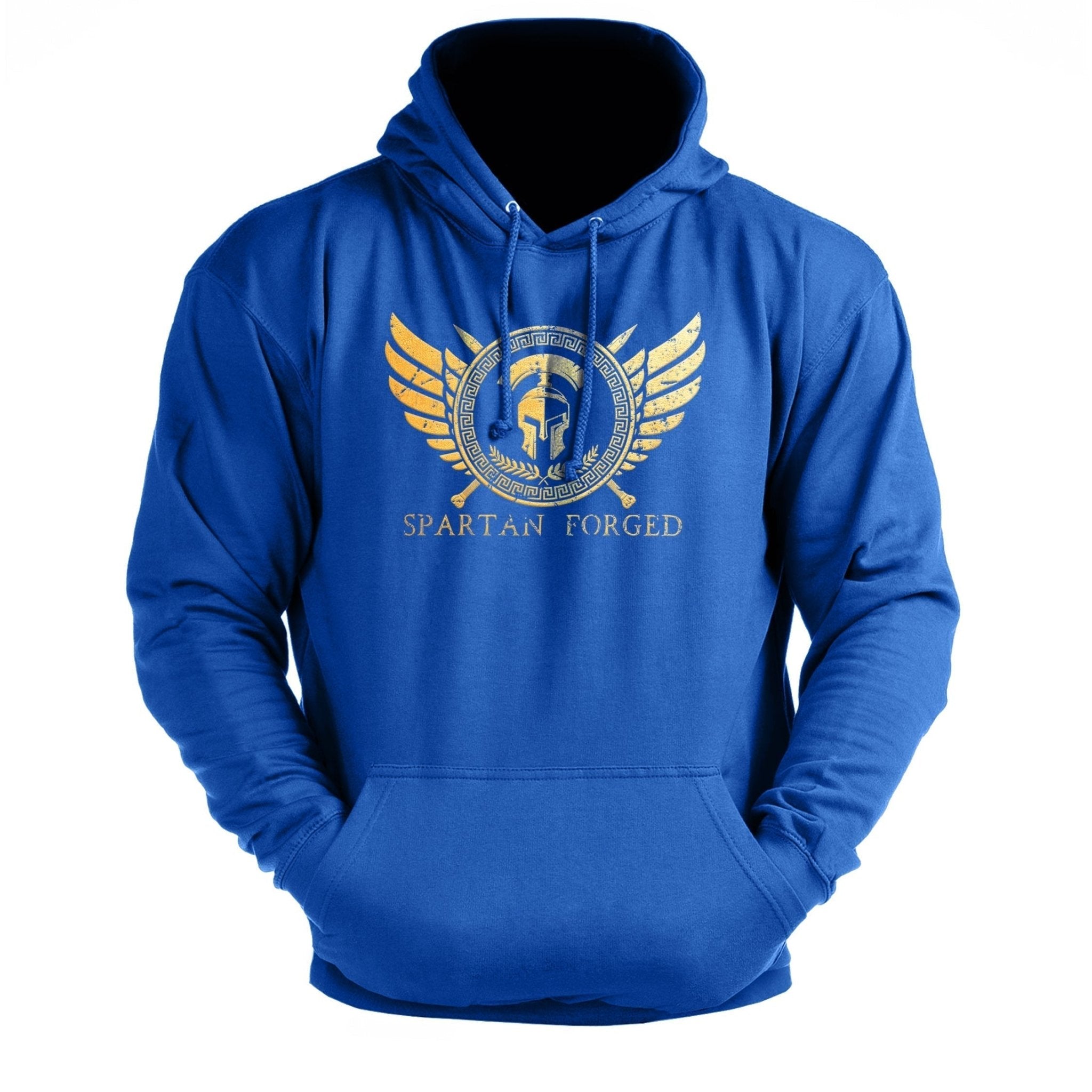 Bluza z kapturem Spartan Forged Cheszt. Gold - Ironfit PL