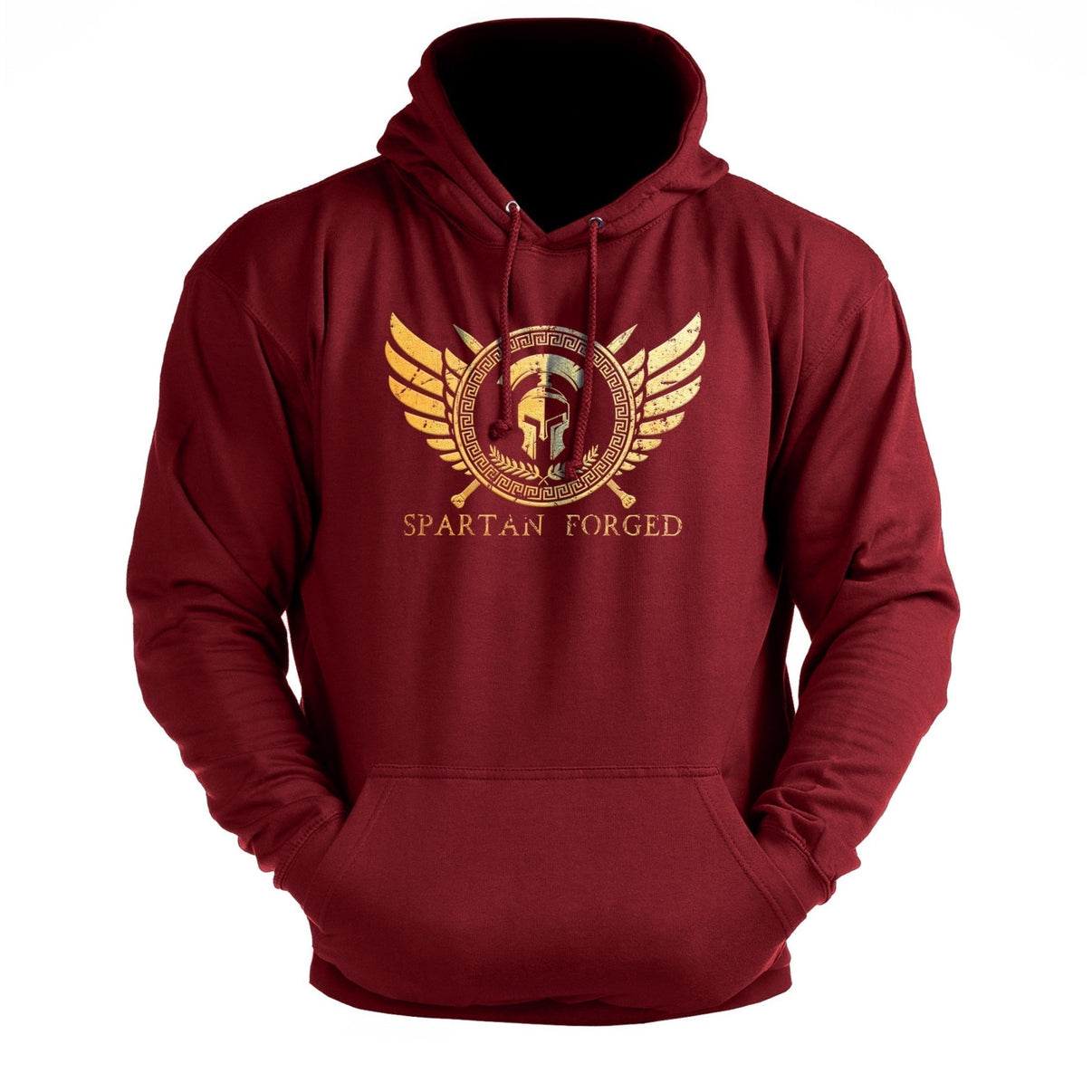 Bluza z kapturem Spartan Forged Cheszt. Gold - Ironfit PL