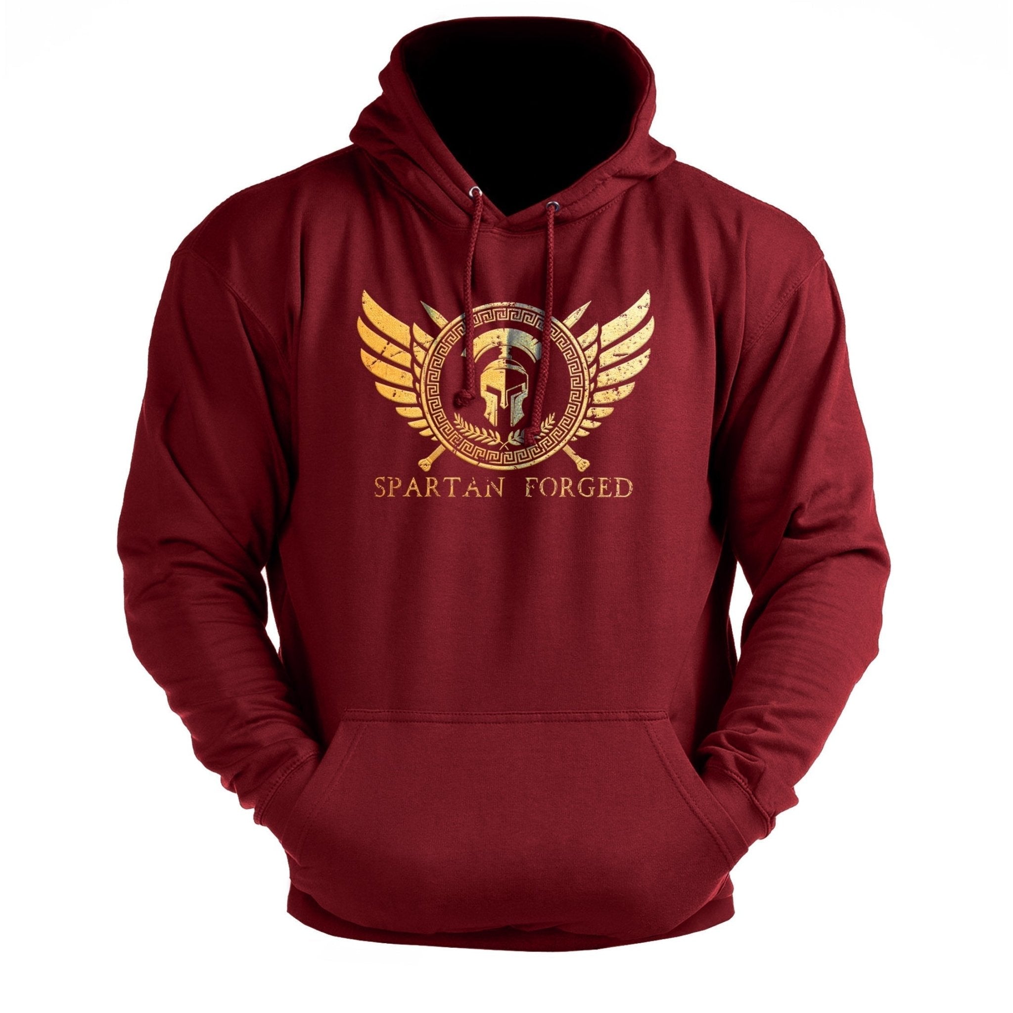 Bluza z kapturem Spartan Forged Cheszt. Gold - Ironfit PL