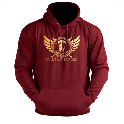 Bluza z kapturem Spartan Forged Cheszt. Gold - Ironfit PL