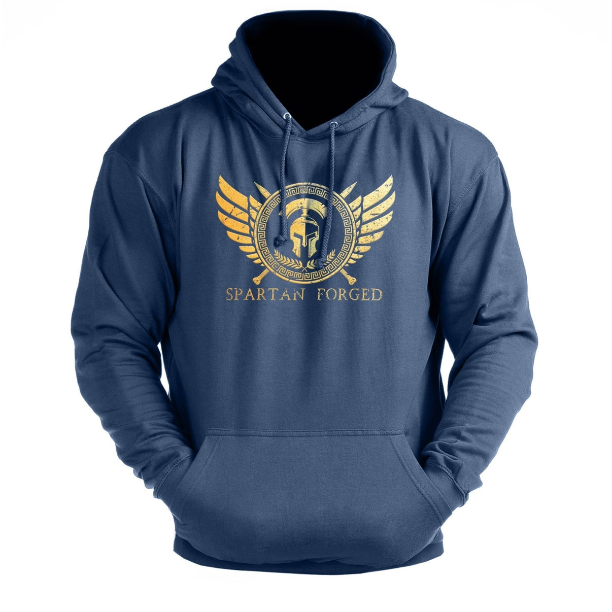 Bluza z kapturem Spartan Forged Cheszt. Gold - Ironfit PL