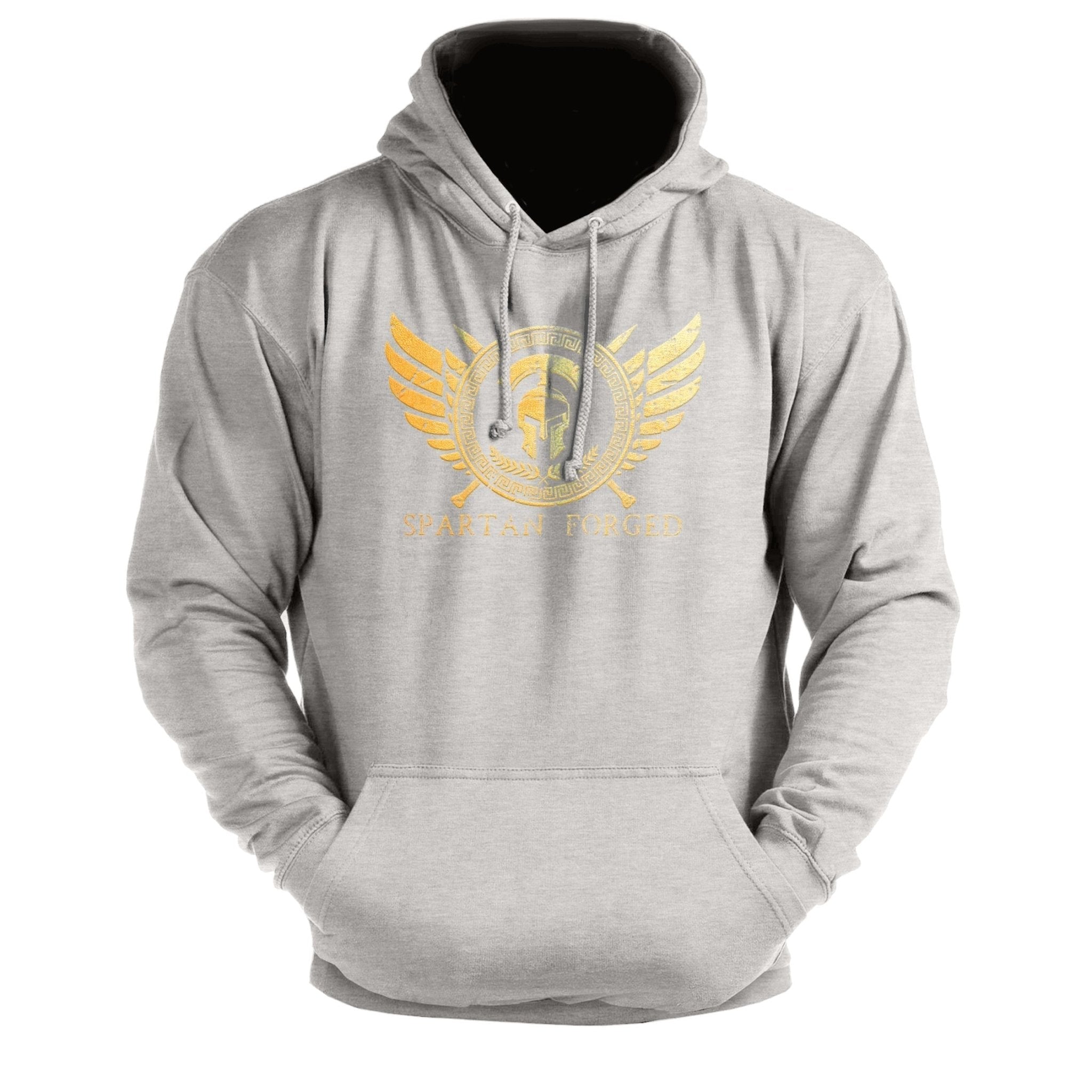Bluza z kapturem Spartan Forged Cheszt. Gold - Ironfit PL