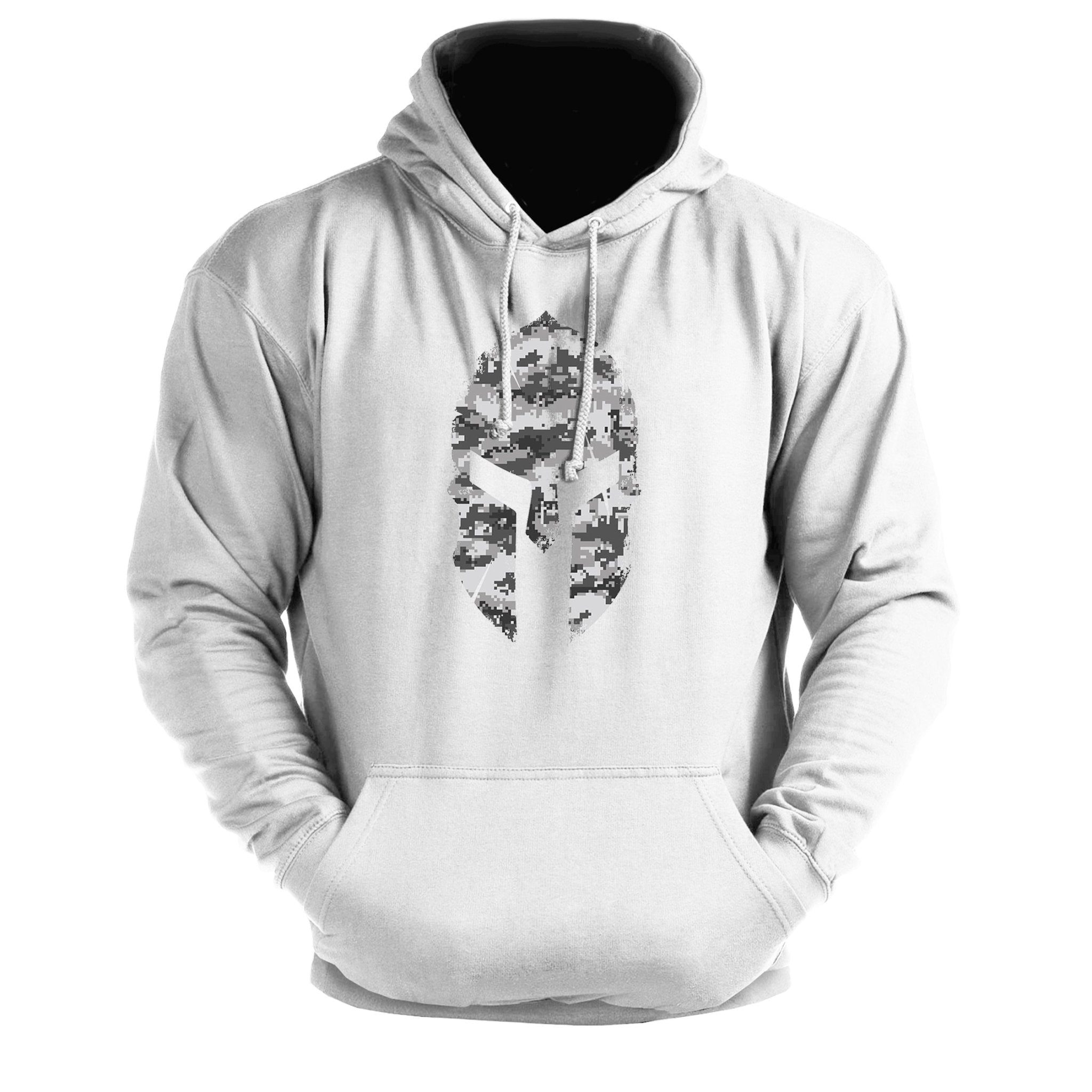 Bluza z kapturem Spartan Helmet Winter Camo - Ironfit PL
