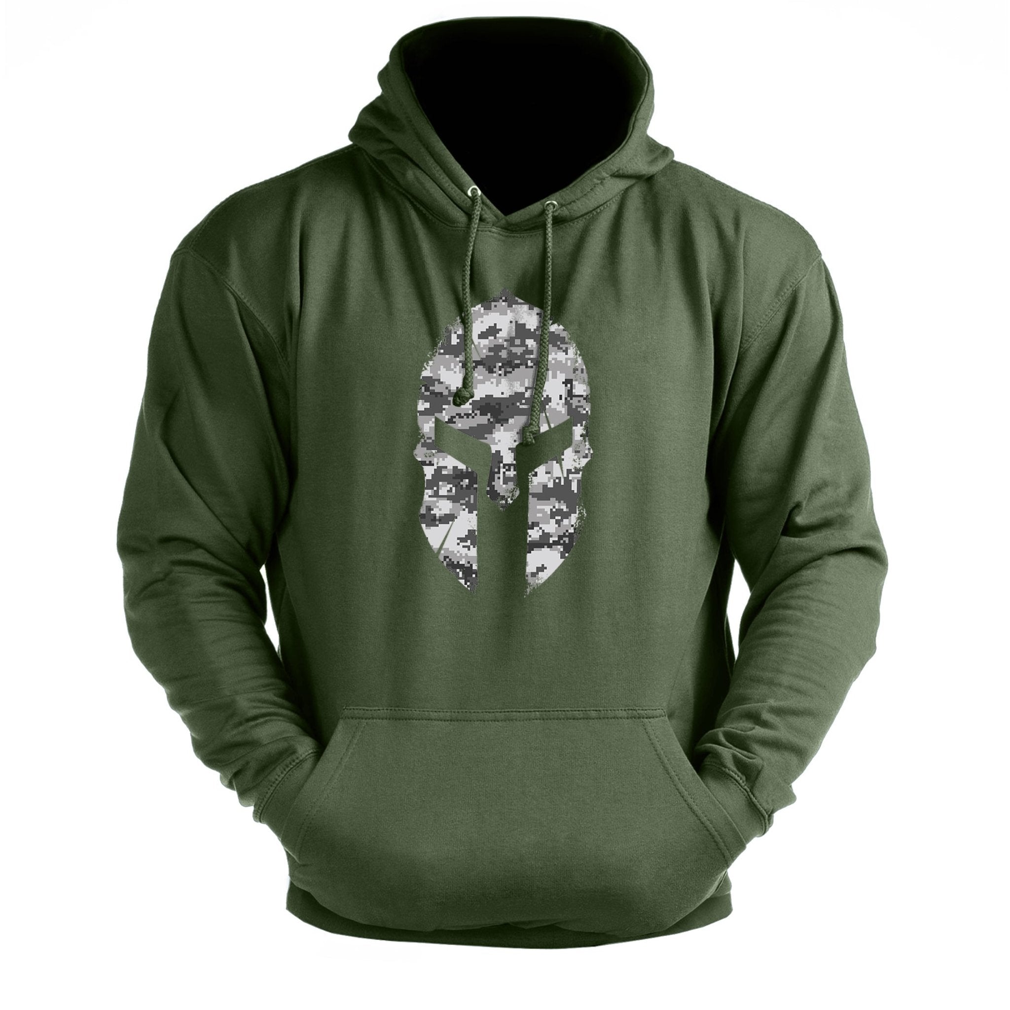 Bluza z kapturem Spartan Helmet Winter Camo - Ironfit PL