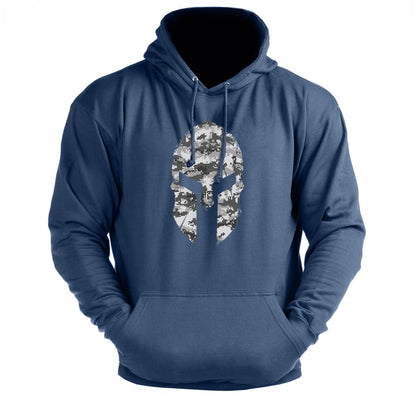 Bluza z kapturem Spartan Helmet Winter Camo - Ironfit PL