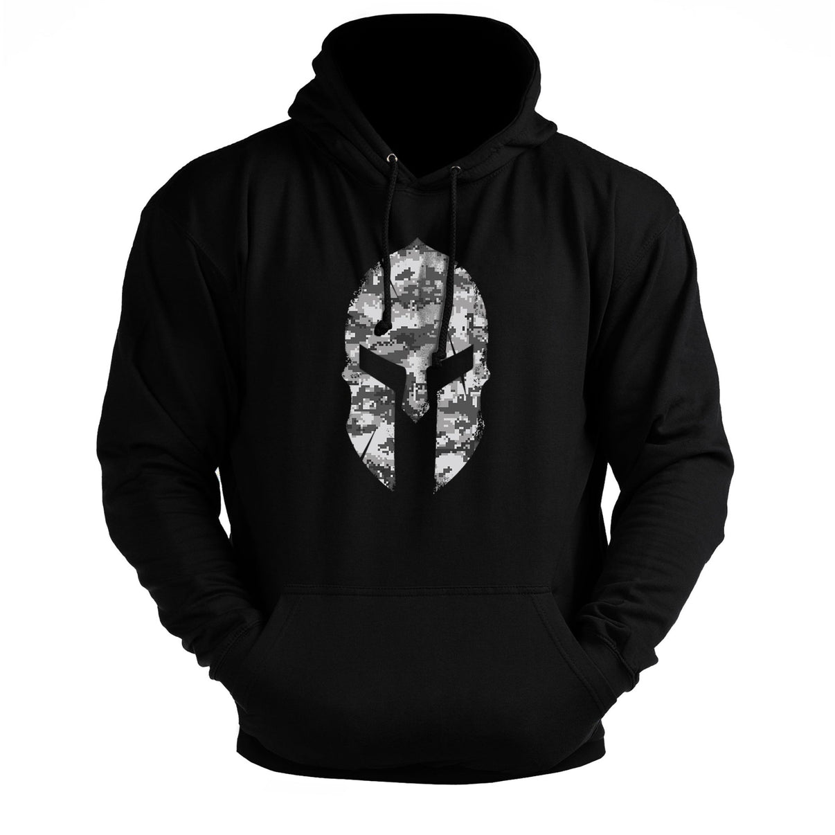 Bluza z kapturem Spartan Helmet Winter Camo - Ironfit PL