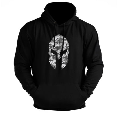 Bluza z kapturem Spartan Helmet Winter Camo - Ironfit PL