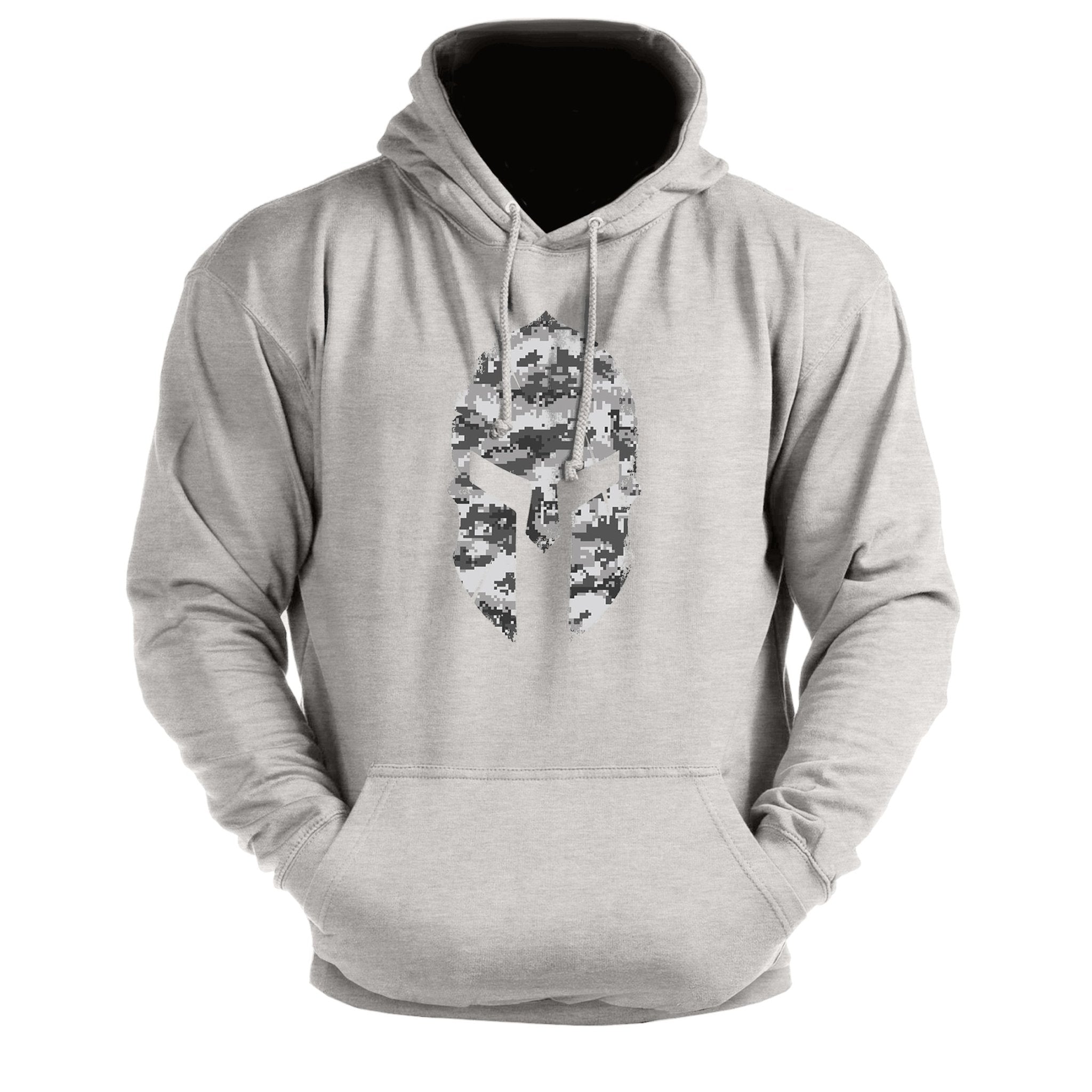 Bluza z kapturem Spartan Helmet Winter Camo - Ironfit PL