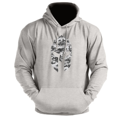 Bluza z kapturem Spartan Helmet Winter Camo - Ironfit PL