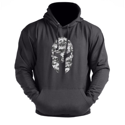 Bluza z kapturem Spartan Helmet Winter Camo - Ironfit PL