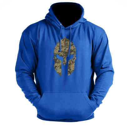 Bluza z kapturem Spartan Helmet Woodland Gym - Ironfit PL