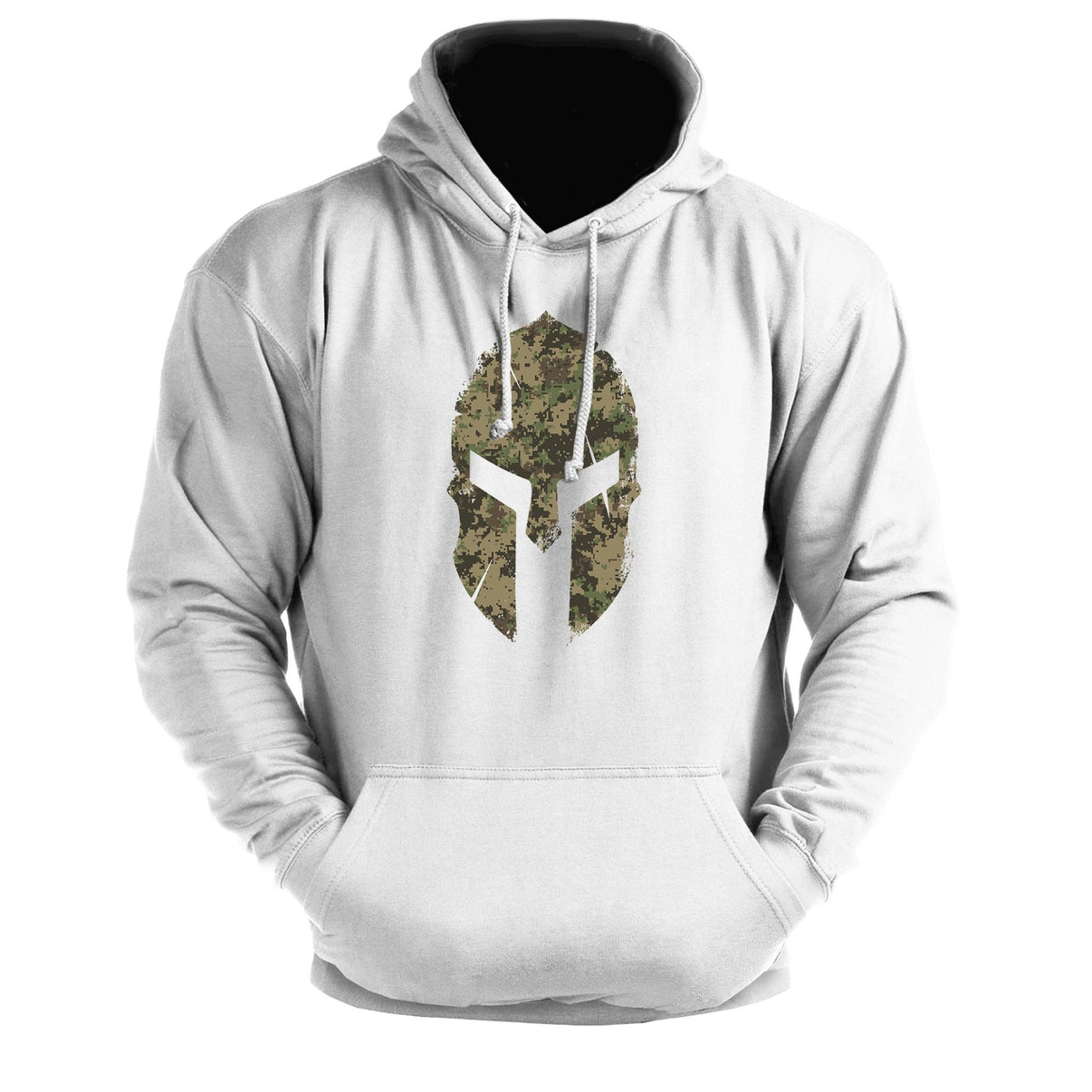 Bluza z kapturem Spartan Helmet Woodland Gym - Ironfit PL