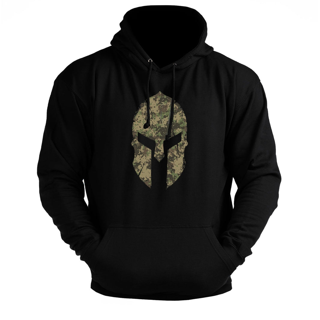 Bluza z kapturem Spartan Helmet Woodland Gym - Ironfit PL