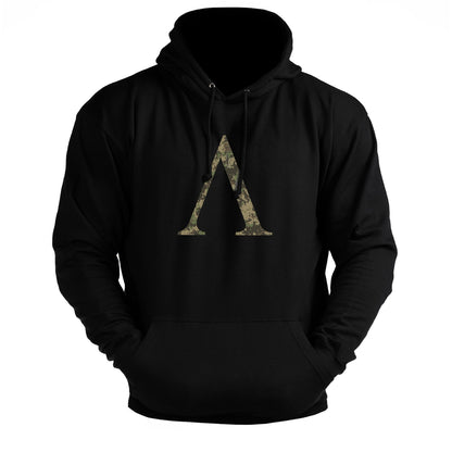 Bluza z kapturem Spartan Symbol Woodland - Ironfit PL