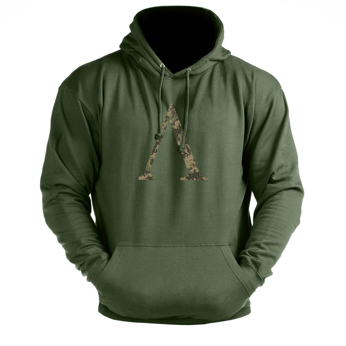 Bluza z kapturem Spartan Symbol Woodland - Ironfit PL