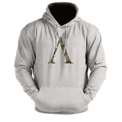 Bluza z kapturem Spartan Symbol Woodland - Ironfit PL