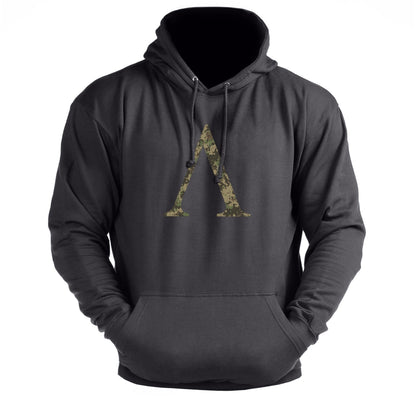 Bluza z kapturem Spartan Symbol Woodland - Ironfit PL