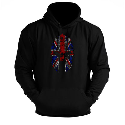 Bluza z kapturem Spartan Union Jack - Ironfit PL