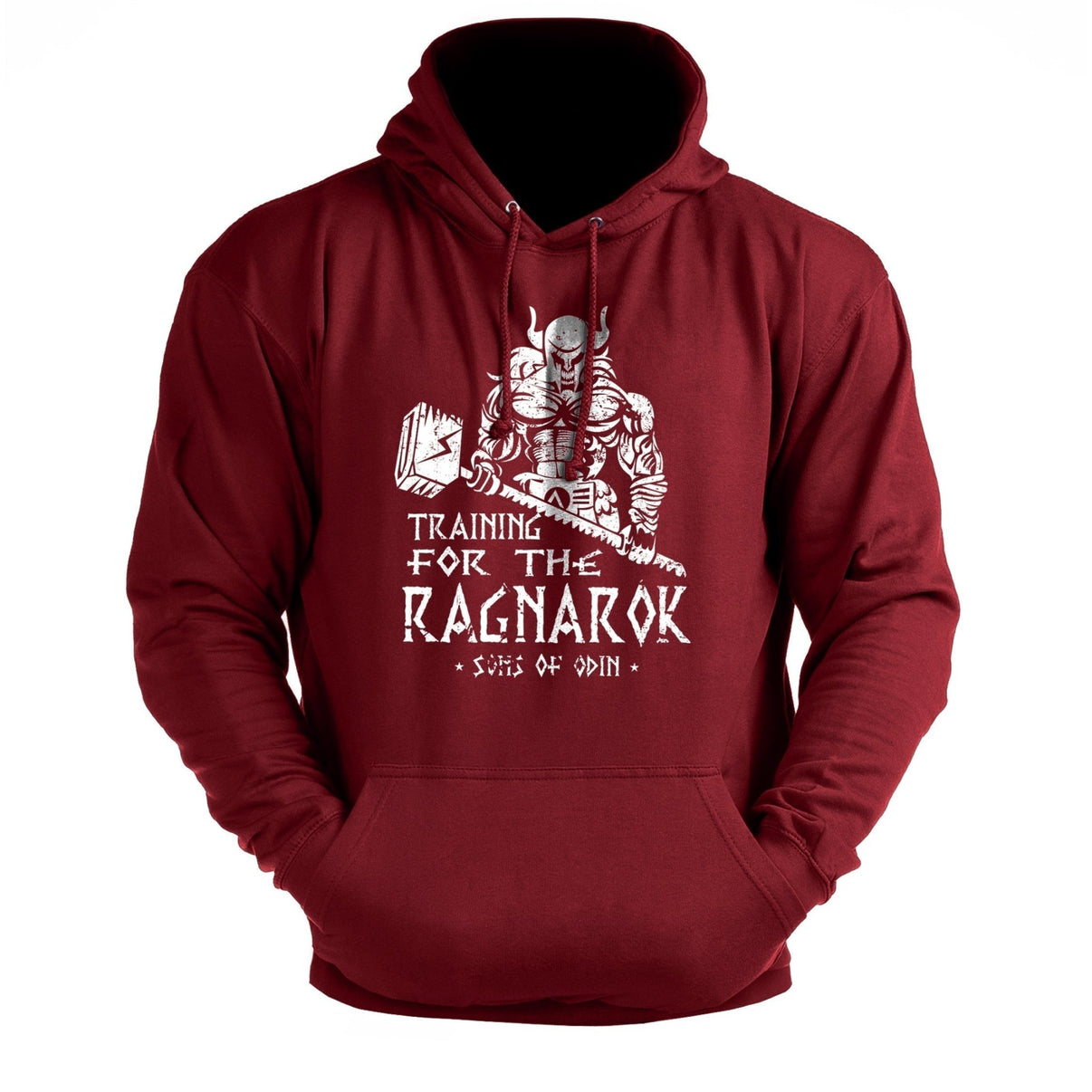 Bluza z kapturem Training For Ragnarok - Ironfit PL