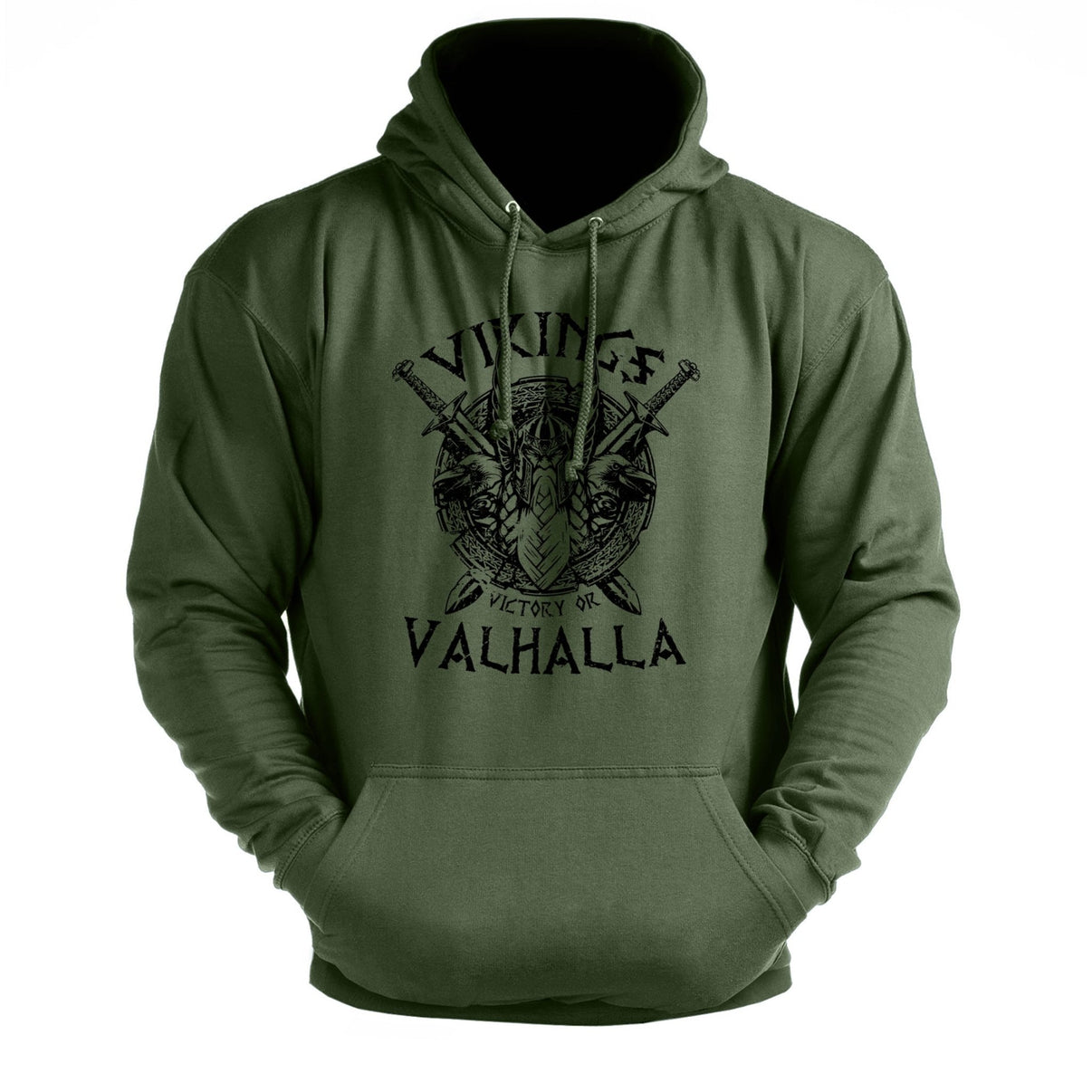 Bluza z kapturem Victory Or Valhalla - Gym - Ironfit PL