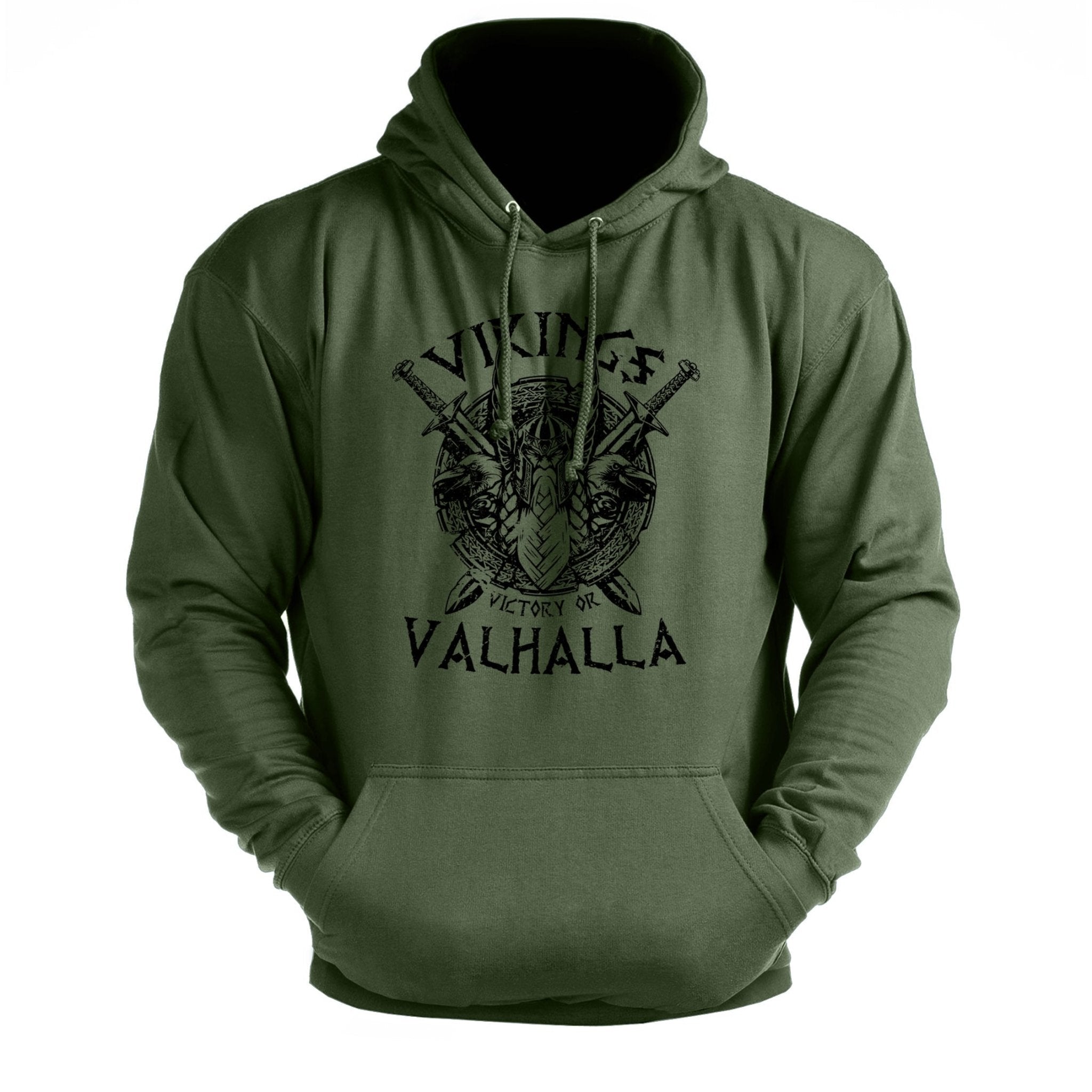 Bluza z kapturem Victory Or Valhalla - Gym - Ironfit PL