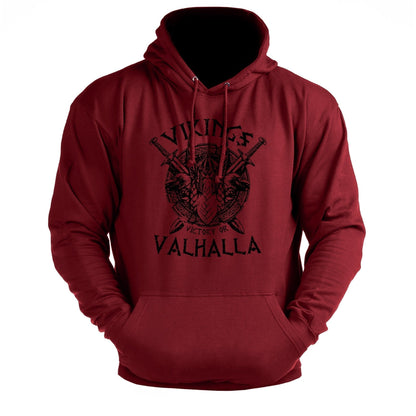 Bluza z kapturem Victory Or Valhalla - Gym - Ironfit PL