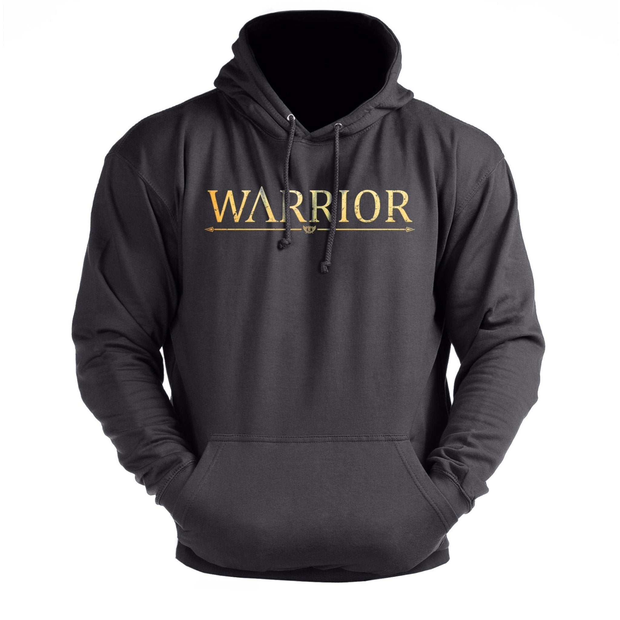 Bluza z kapturem Warrior Gold Spartan Forged - Ironfit PL