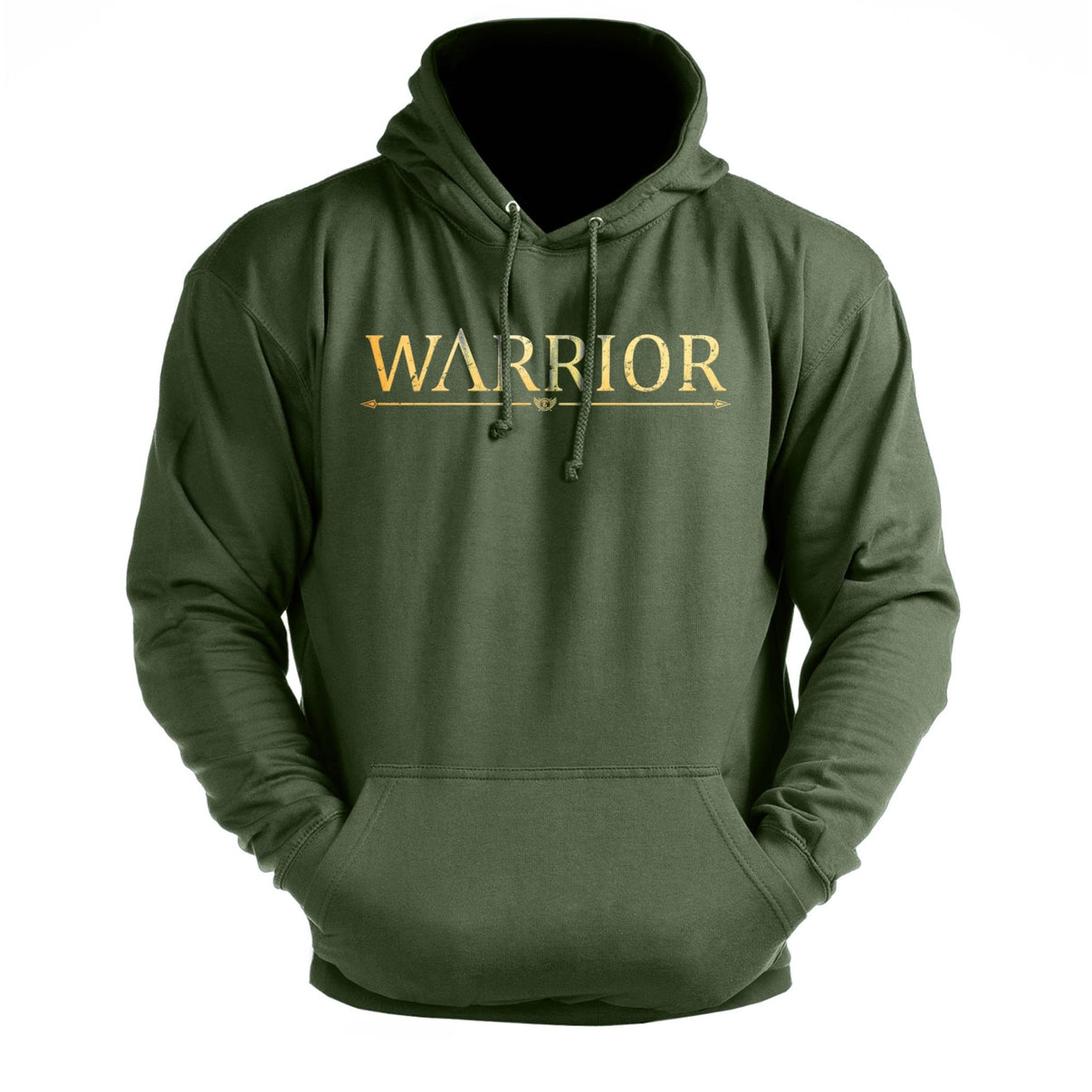 Bluza z kapturem Warrior Gold Spartan Forged - Ironfit PL