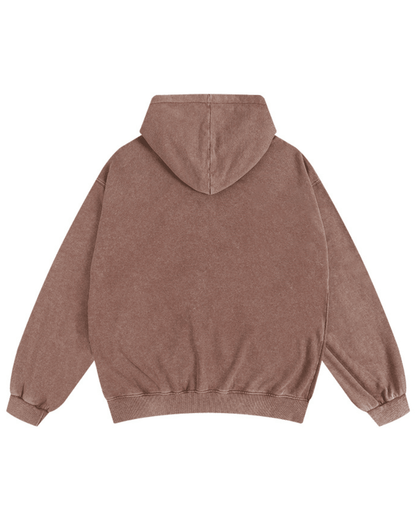 Bluza z kapturem Washed Zipper - Ironfit PL