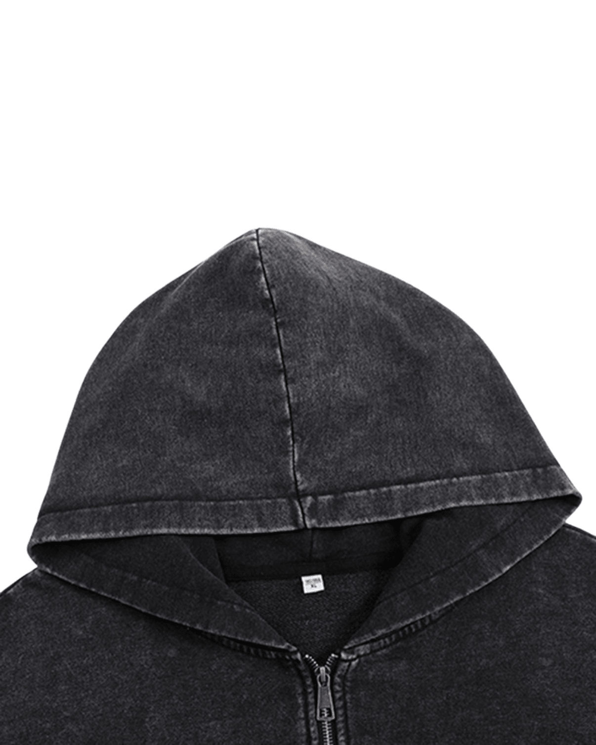 Bluza z kapturem Washed Zipper - Ironfit PL